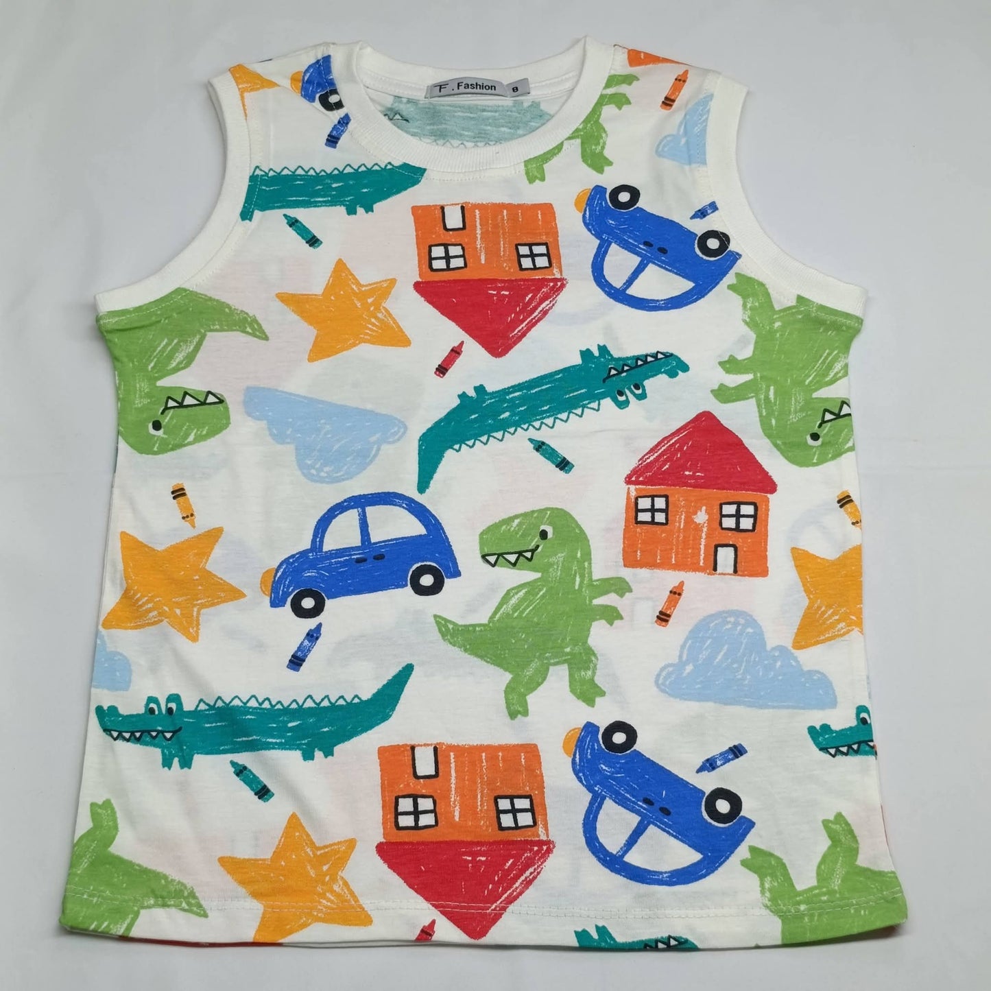 Kids Casual Cotton Tank Top