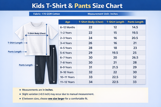 Girl's Half Sleeve T-shirt & Pant Set