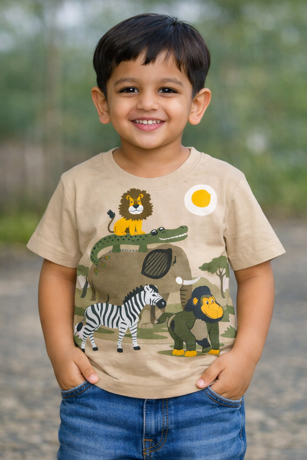 Kids Cartoon T‑Shirt | Ages 1‑8