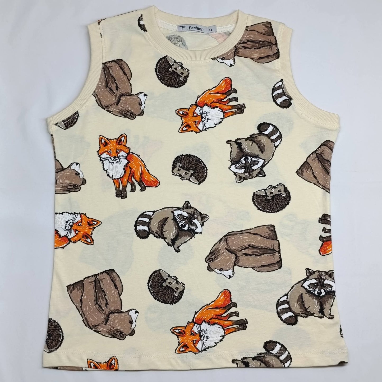 Kids Casual Cotton Tank Top