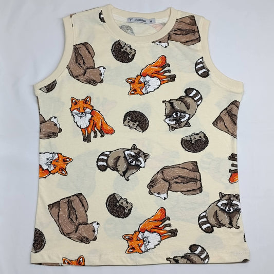 Kids Casual Cotton Tank Top
