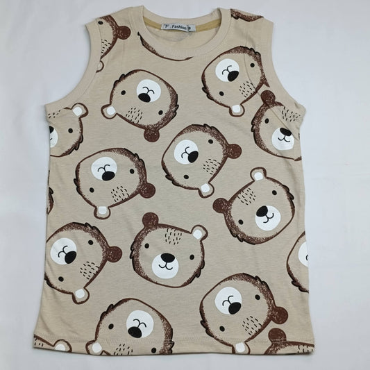 Kids Casual Cotton Tank Top