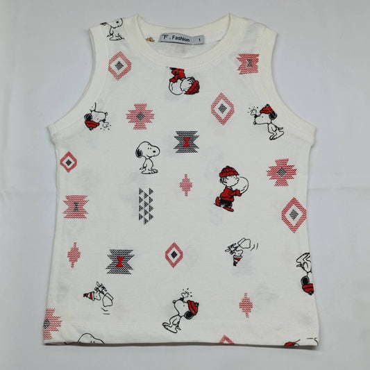 Kids Casual Cotton Tank Top