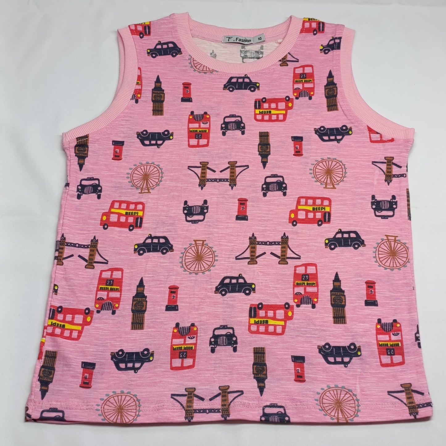 Kids Casual Cotton Tank Top