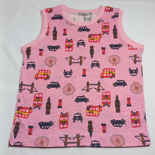 Kids Casual Cotton Tank Top
