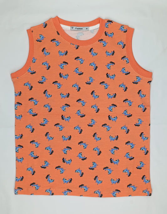 Kids Casual Cotton Tank Top
