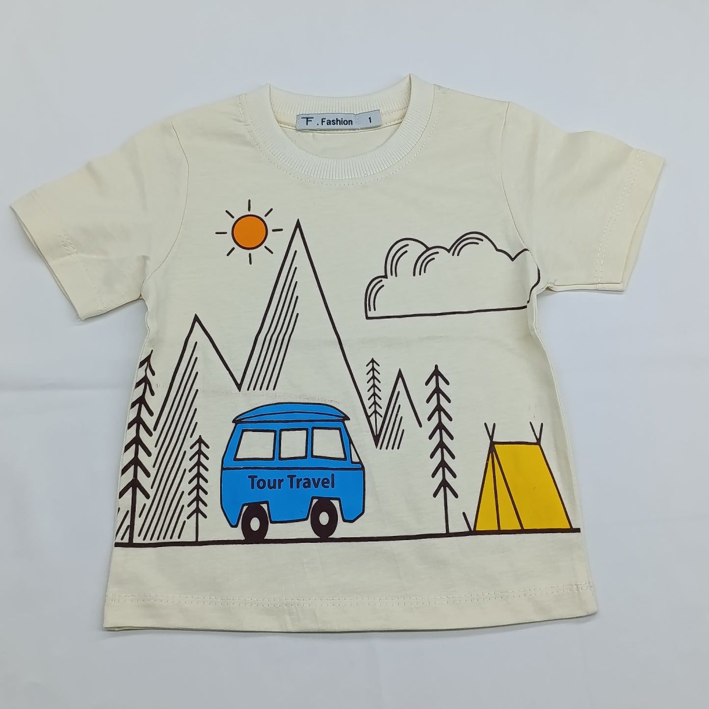 Kids Cartoon T‑Shirt | Ages 1‑8