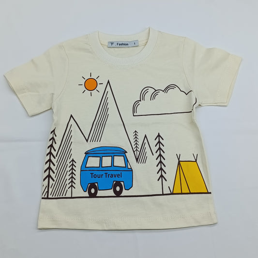 Kids Cartoon T‑Shirt | Ages 1‑8