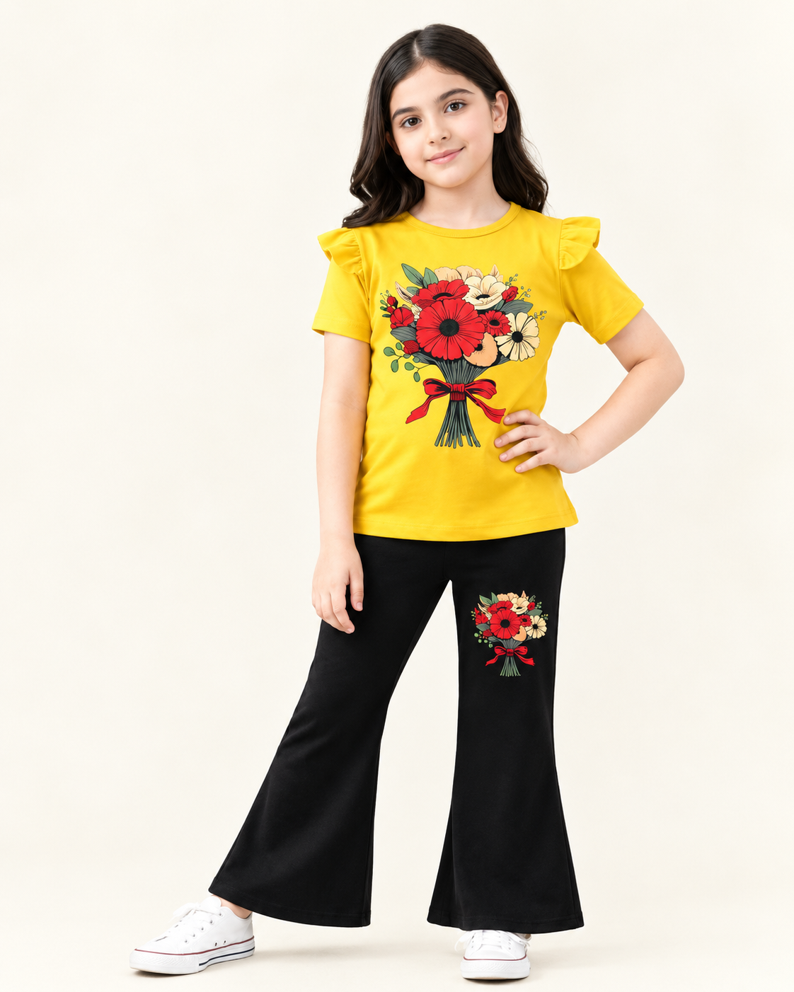 Girls Premium Cotton Co-Ord Set